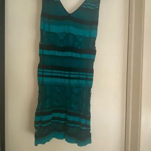 Beautiful aqua and lace